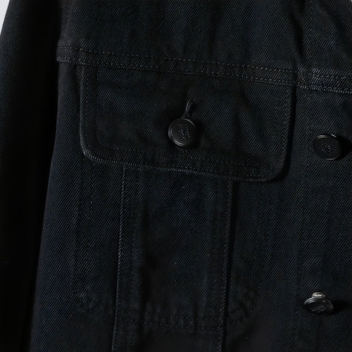 Men's Denim Black DressShirt