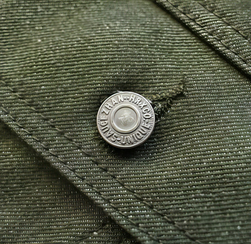 Vulcanized Green Puree Denim Retro