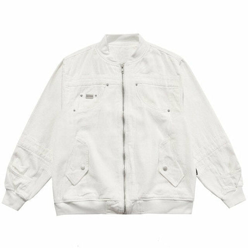 Denim Jacket Men Retro