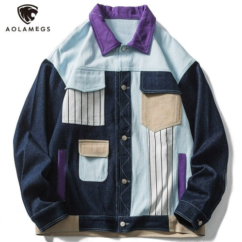 Oversized Denim Jacket Men