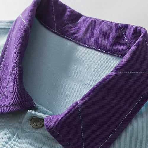 Oversized Denim Jacket Men