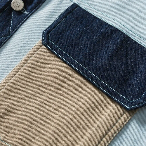 Oversized Denim Jacket Men