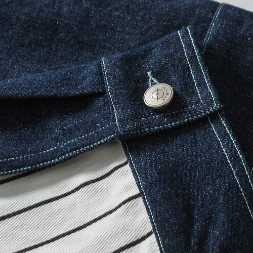 Oversized Denim Jacket Men