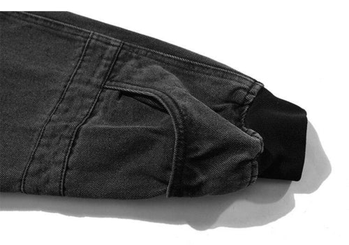 Denim Jacket Men Retro