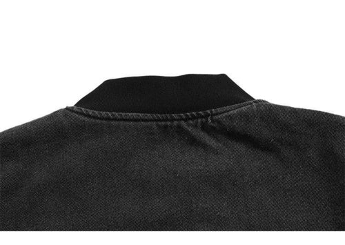 Denim Jacket Men Retro