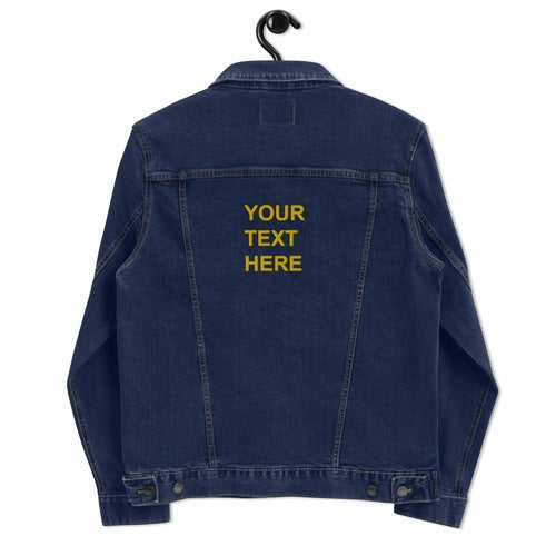 Customizable Premium Denim Jacket